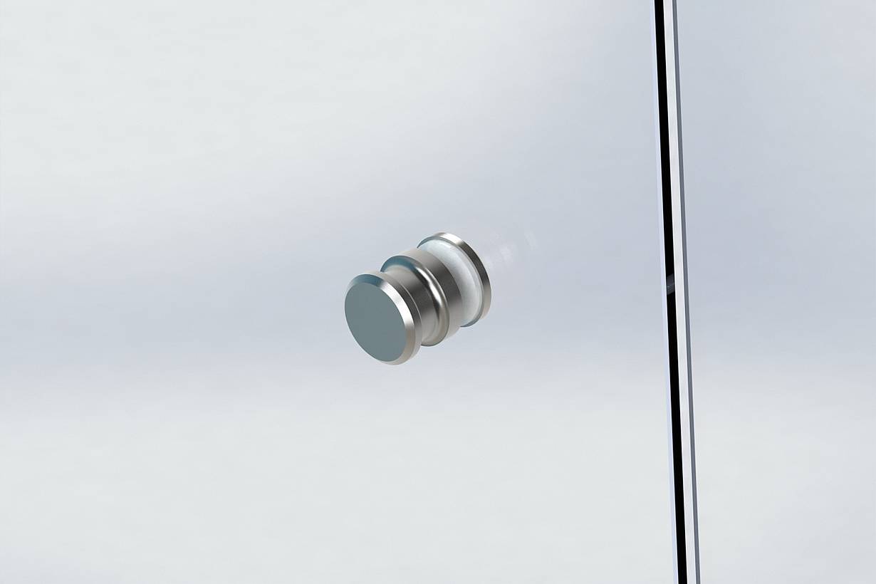 Stainless Steel Single Sided Knob