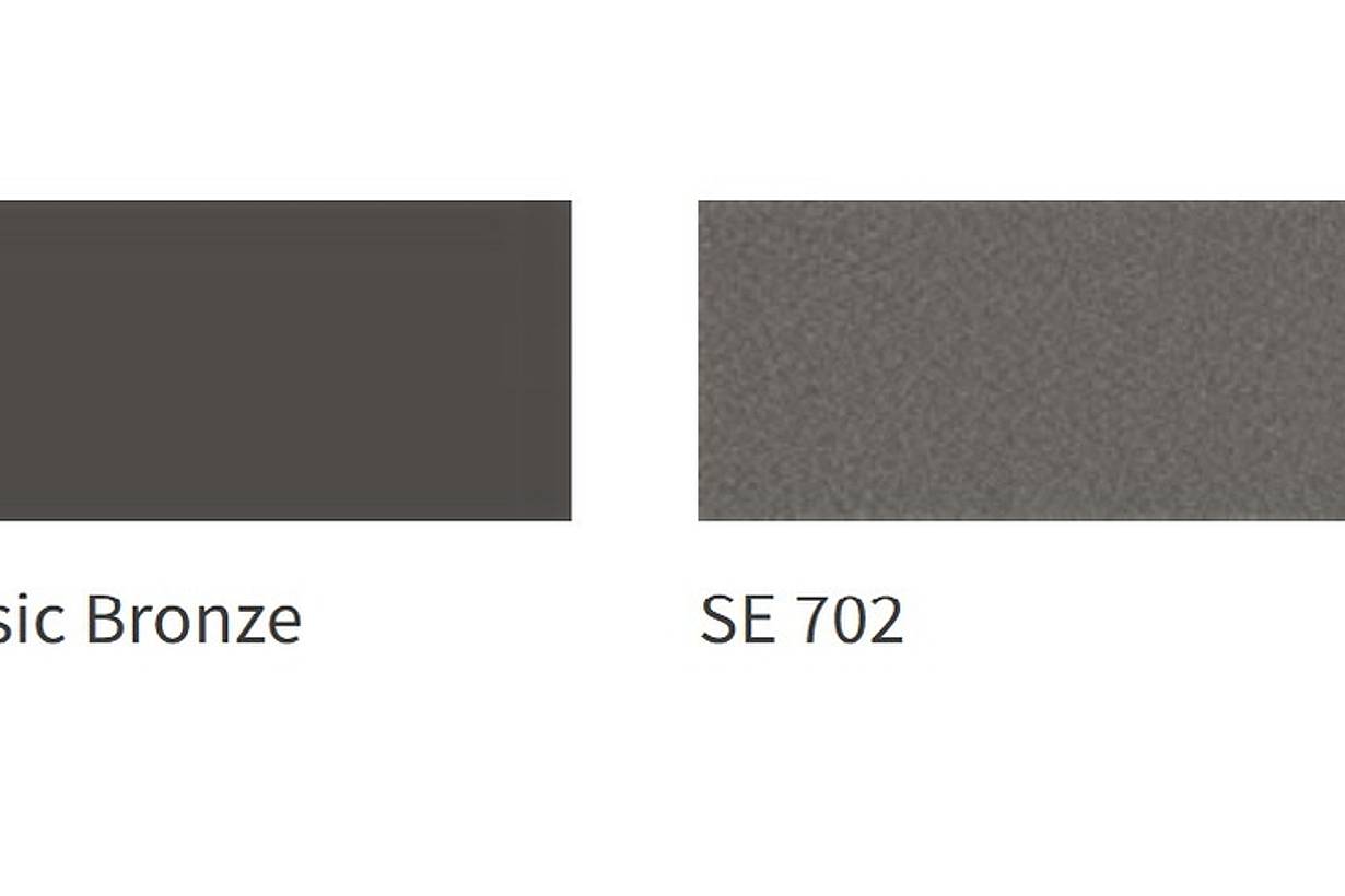 NanaWall Steel Effect color options