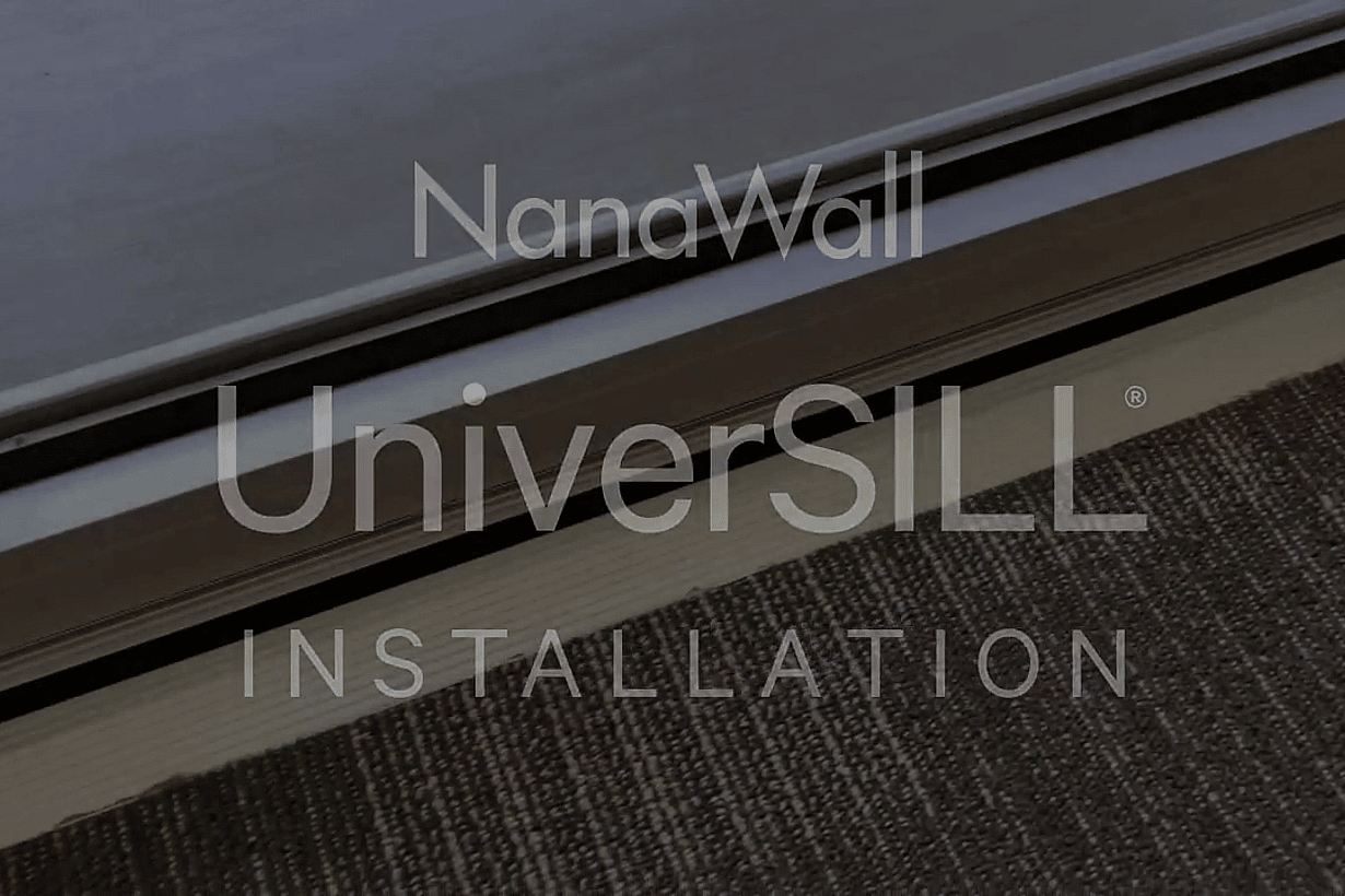 NanaWall UniverSILL | Installation Video
