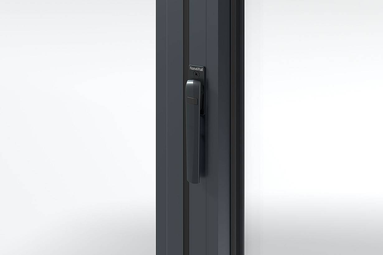 NanaWall Black Flat Handle