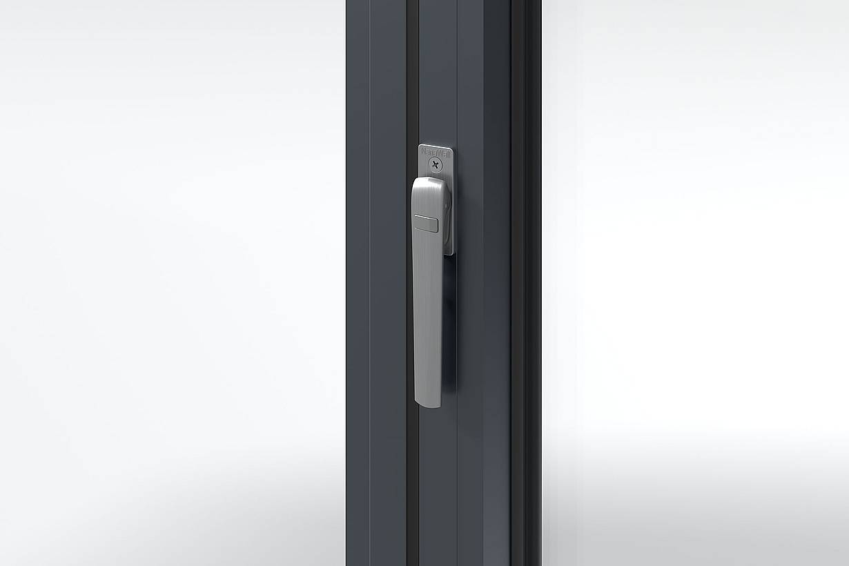 NanaWall Silver Flat Handle 