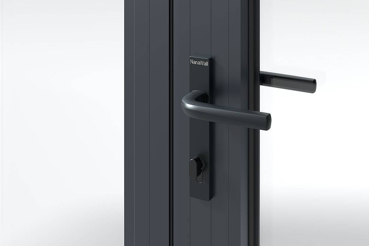 NanaWall Black Lever Handle