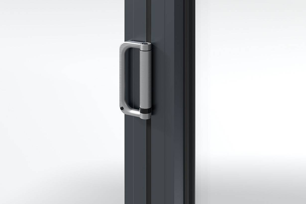 NanaWall Silver Spring Loaded Pull Handle 