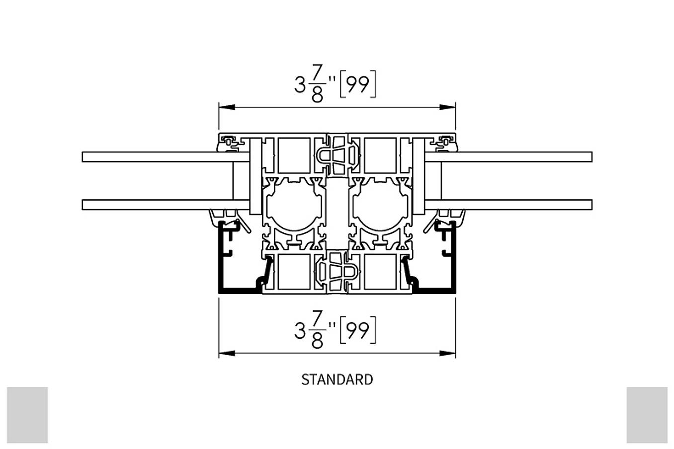 standard steel look