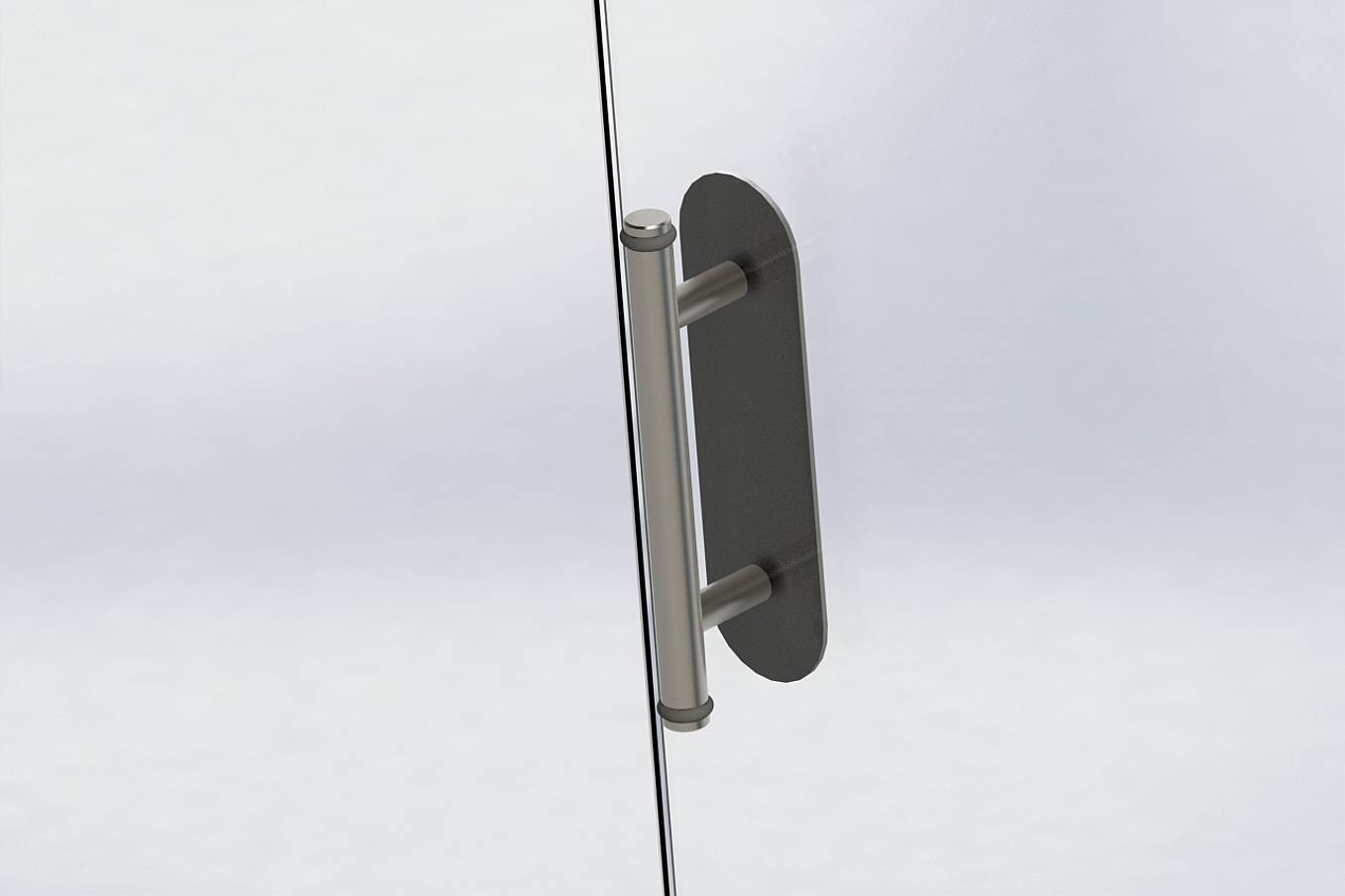 Push Plate/ Pull Handles  Combination
