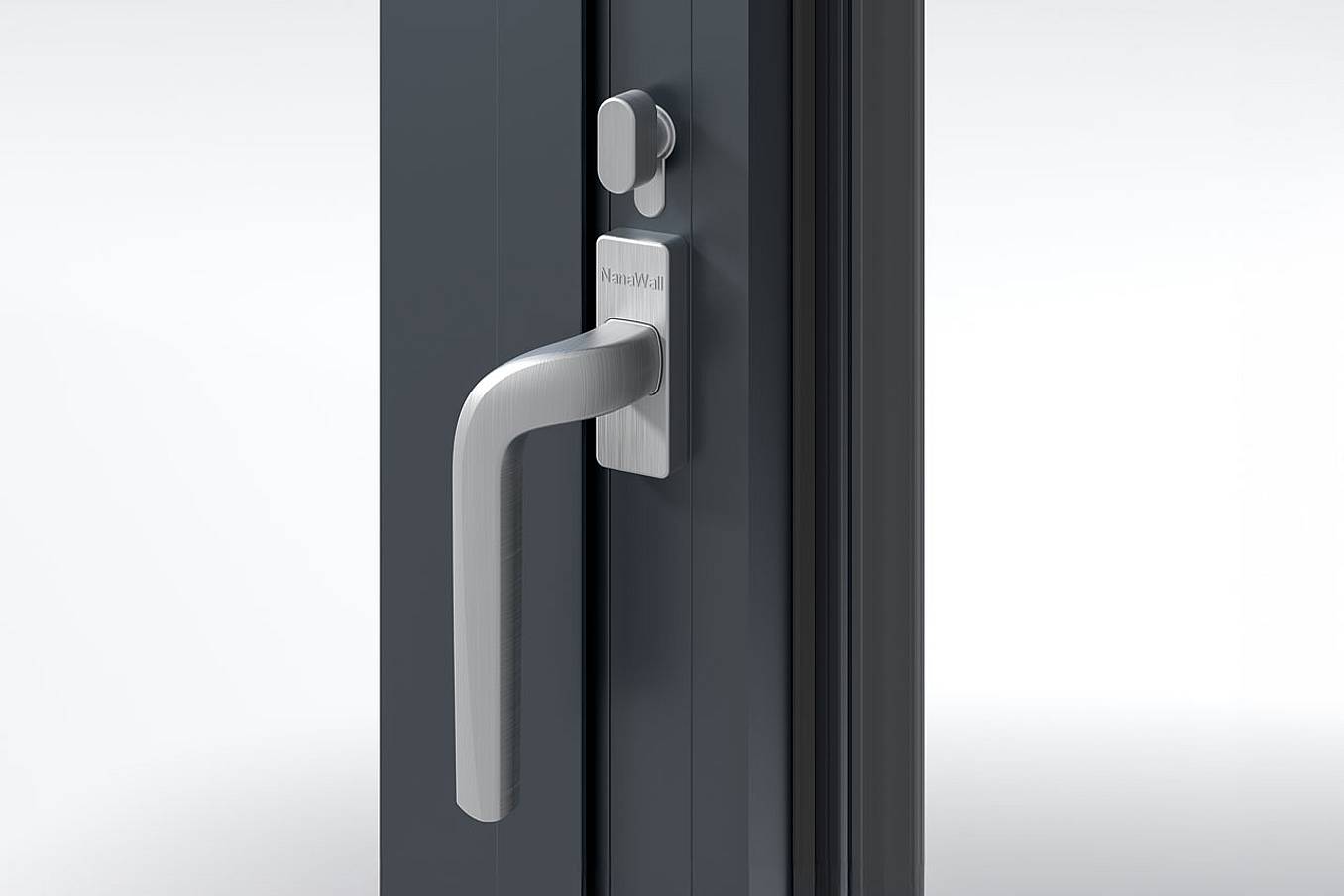 NW MultiSlide 630 - Cranked Handle with Thumb Turn