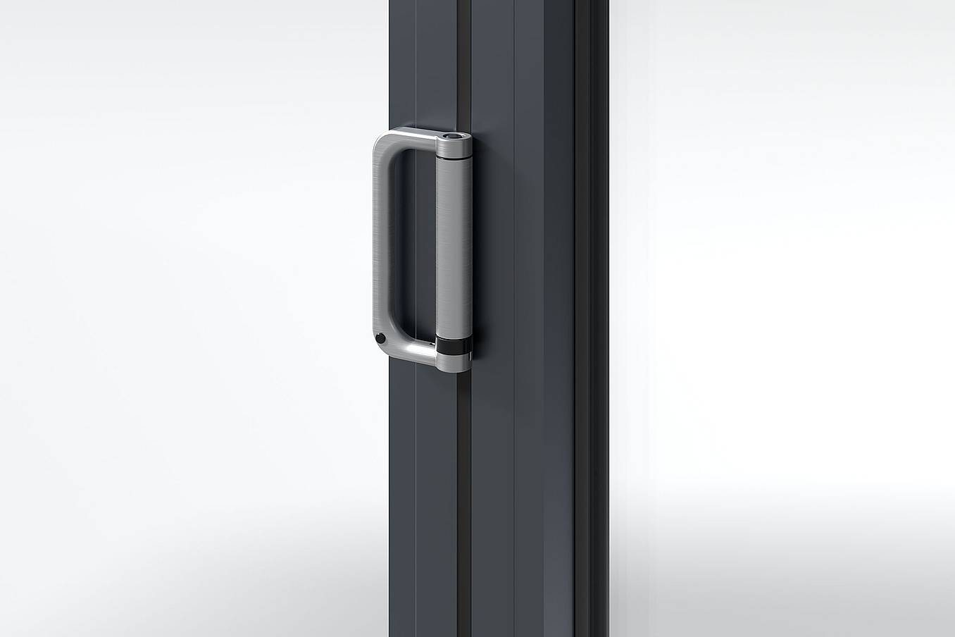 NanaWall Silver Spring Loaded Pull Handle 