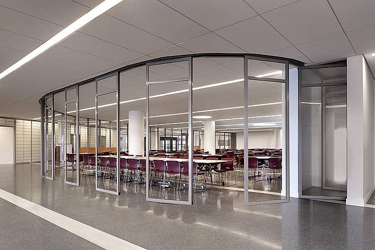 NanaWall advanced single track sliding system
