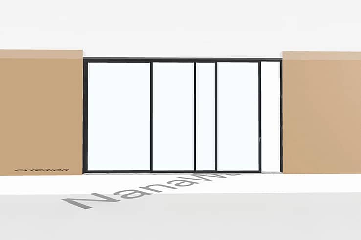 How NanaWall sliding glass doors open