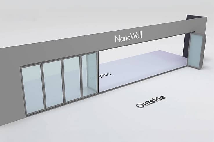 NanaWall Inward / Outward combination configurations 