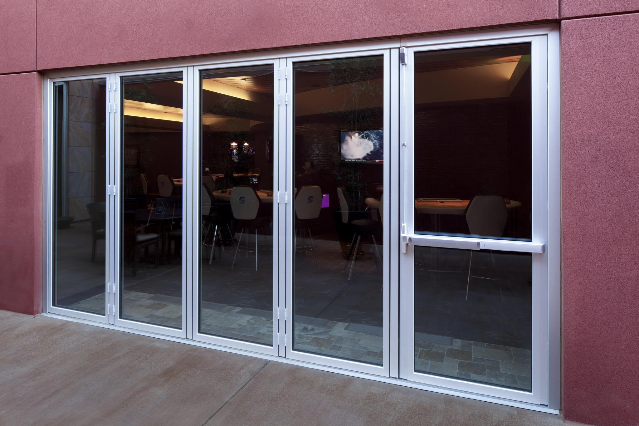 Arizona All Gallery Nanawall Operable Glass Wall Systems Nanawall Sl45 Arizona Panic Hardware