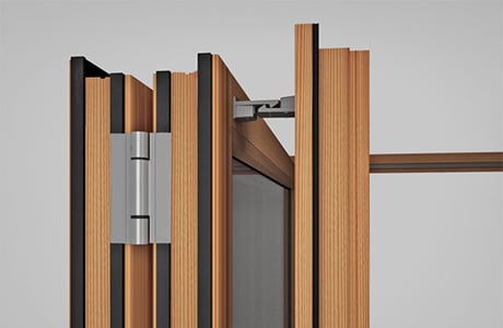 Folding Gl Wall System Costs Designore Nanawall Nanawall Wood Frame Folding Door